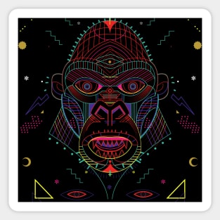 Monkey Sticker